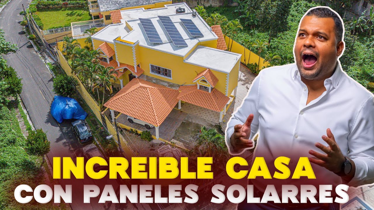 INCREIBLE CASA EN ARROYO MANZANO | SANTO DOMINGO
