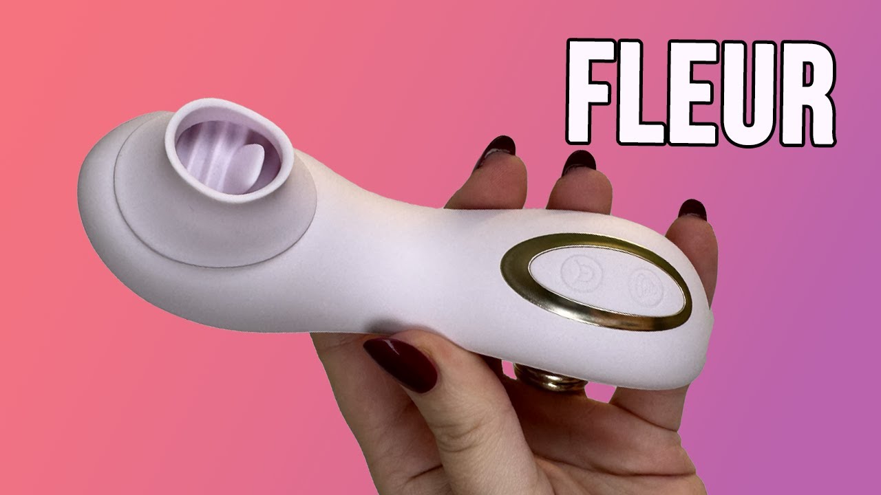 Sex Toy Review - Delice Fleur Handheld Clitoral Stimulator and Tongue and Suction Functions