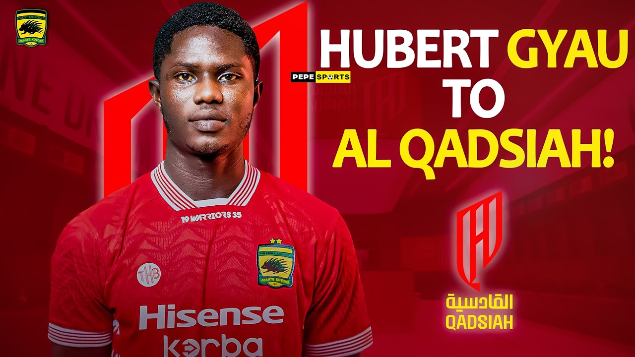 GREAT NEWS FOR ASANTE KOTOKO 🇦🇹 HUBERT GYAU TO AL-QADSIAH IN SAUDI 🇸🇦 FOR $500K, PEPE SUAREZ REVEALS