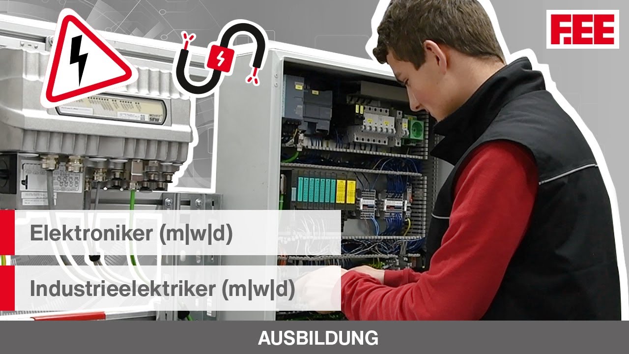 F.EE-Ausbildung – Elektroniker für Automatisierungs- & Systemtechnik & Industrieelektriker (m/w/d)