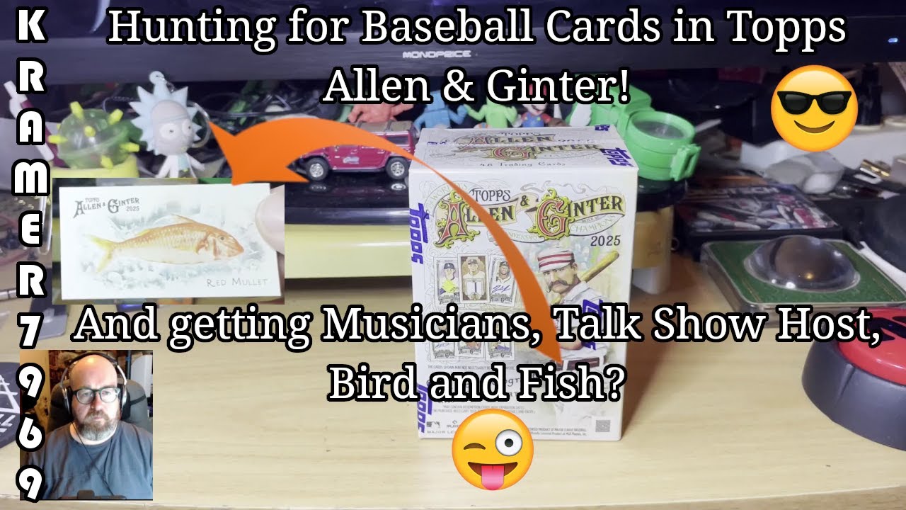 Starting 2026 with some Allen & Ginter Retail! You never know what (junk) you'll get!