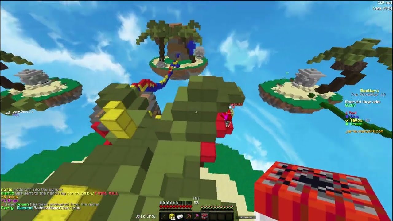 Some quadruples in JARTEXNETWORK | Bedwars Gameplay #2