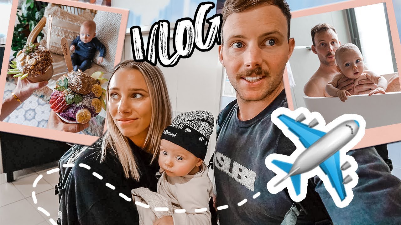 Taking Our Baby On A Plane For The First Time! First FAMILY Vacation *Birthday Vlog*