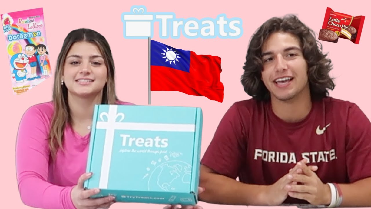 Тестируем закуски из Тайваня. Попробуйте подписку на Treats. Keilly&Kendry