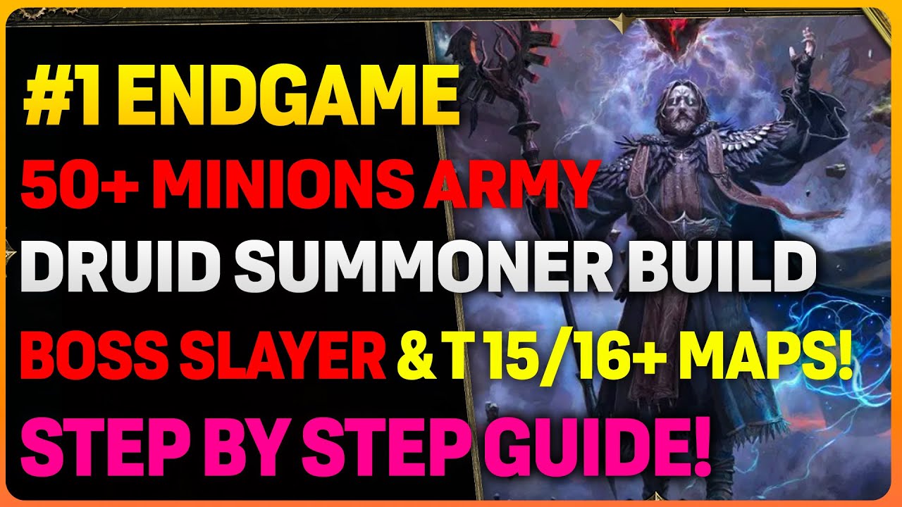 NEW 0.4c Oracle Summoner ENDGAME Build!! | 50+ Minions Army & Wolf Pack!