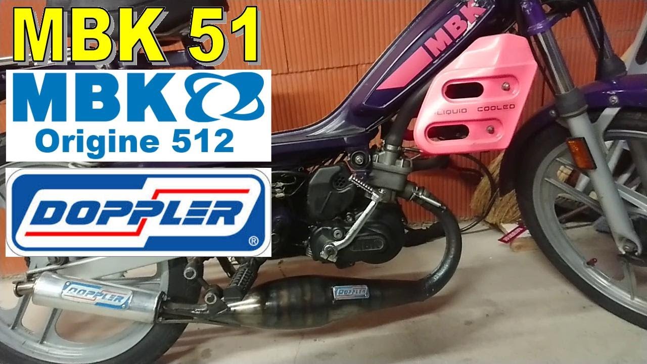 MBK 51 Origine 512 et pot Doppler