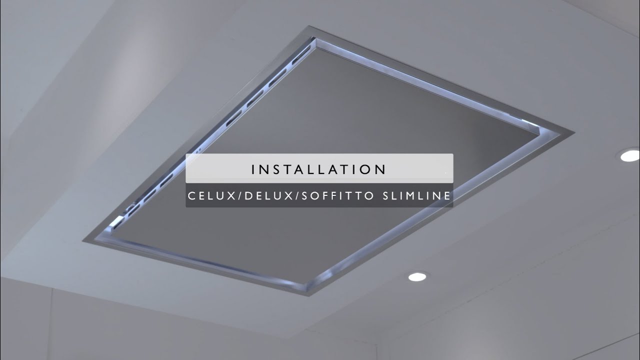 How to install Ceiling Cooker Hood  - Luxair Brushless Motor Installation Guide