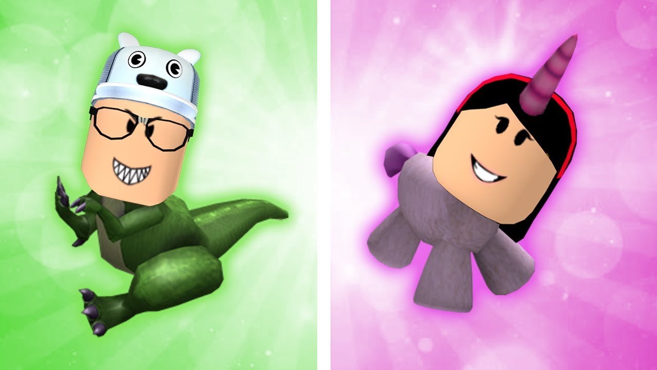 ROBLOX: VELHOTE VIROU DINOSSAURO E TIA GRA&Ccedil;A VIROU UNIC&Oacute;RNIO! (Would You Rather..?)