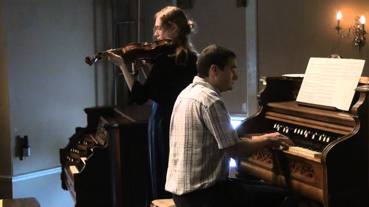 Fayette Opera House - Violin with Seybold / Lyon & Healey Reed Organ