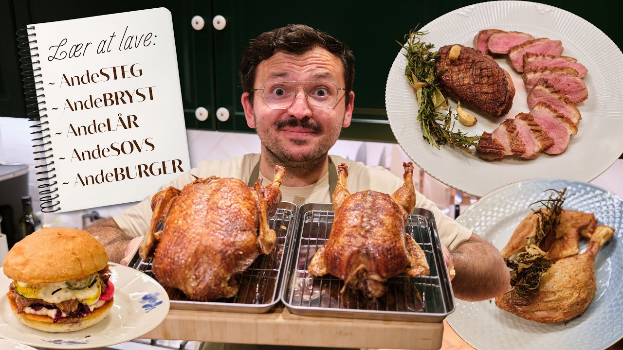 annonce DEN ULTIMATIVE ANDE-GUIDE 🦆🍗 ~ saftigt kød & sprødt skind + den PERFEKTE ANDESOVS!