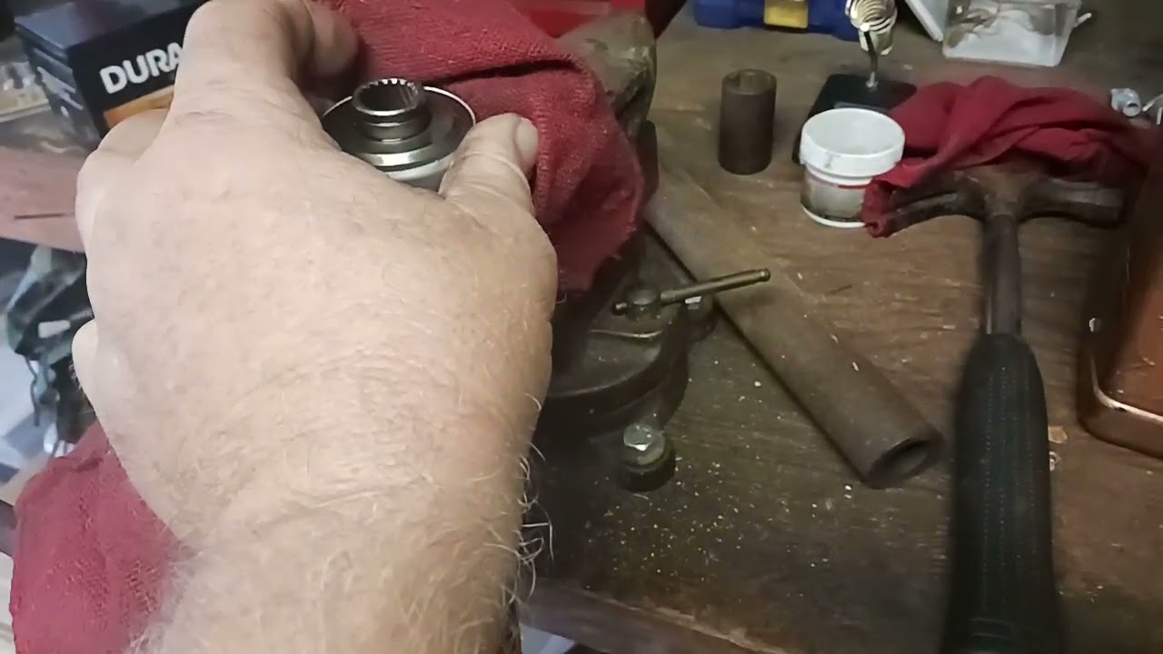 1976 IRONHEAD STARTER DRIVE GEAR BENDIX