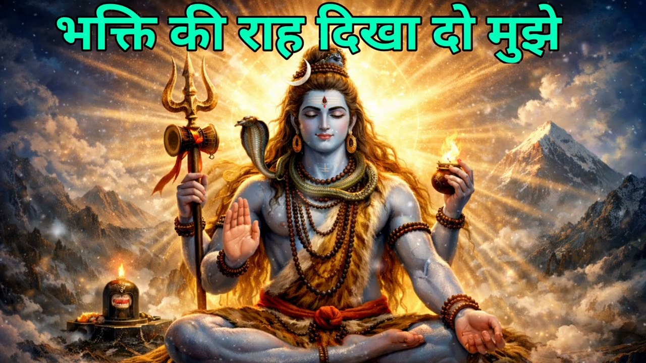 भक्ति की राह दिखा दो मुझे | हे महादेव, मेरा हाथ थाम लो | Shiv Bhajan