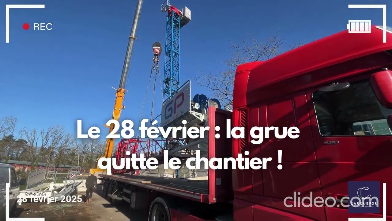 Video des travaux de l’Espace Culturel et de Congrès (ECC) de la Fleuriaye