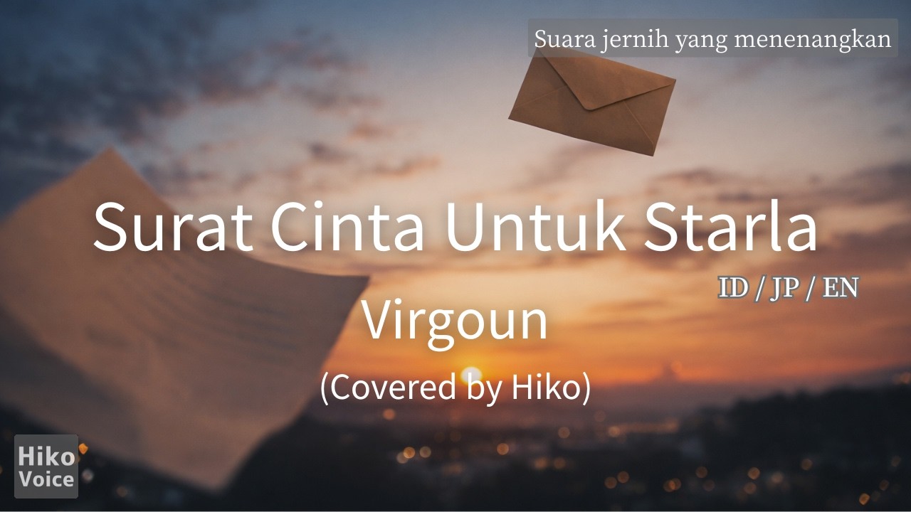 [Suara Jernih] Surat Cinta Untuk Starla – Virgoun (Cover) dengan lirik | Lembut & Penuh Rasa