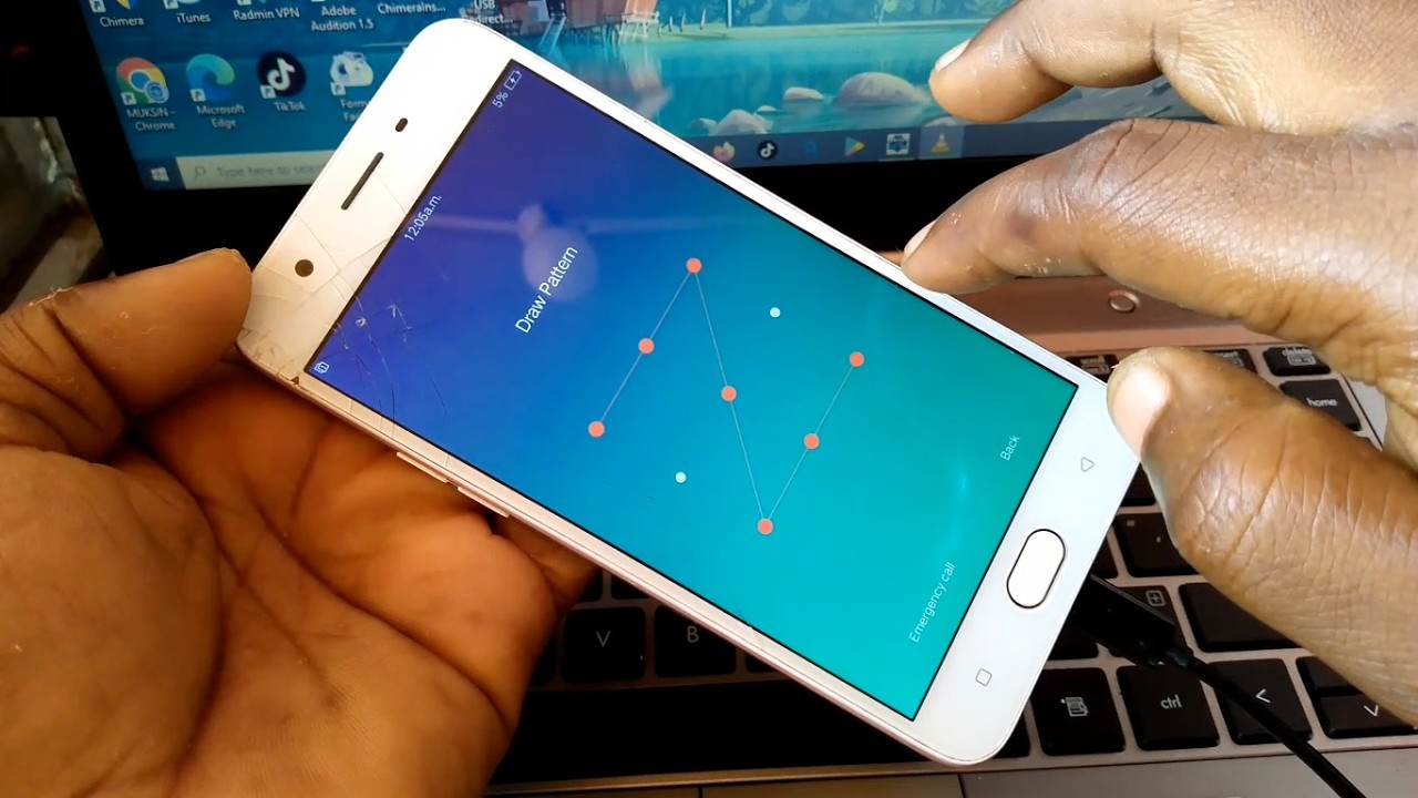 Oppo A57 How to remove pattern or Password