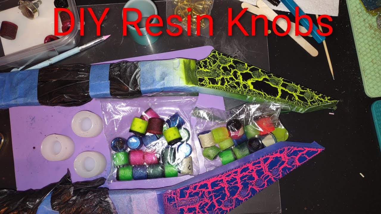 DIY Resin Guitar Knobs 