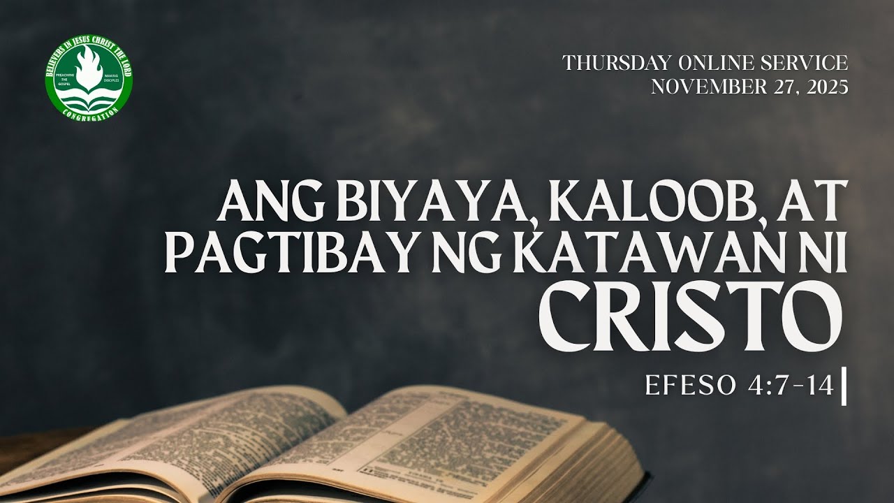 May kaloob na inilaan ang Diyos | Efeso 4:7–14