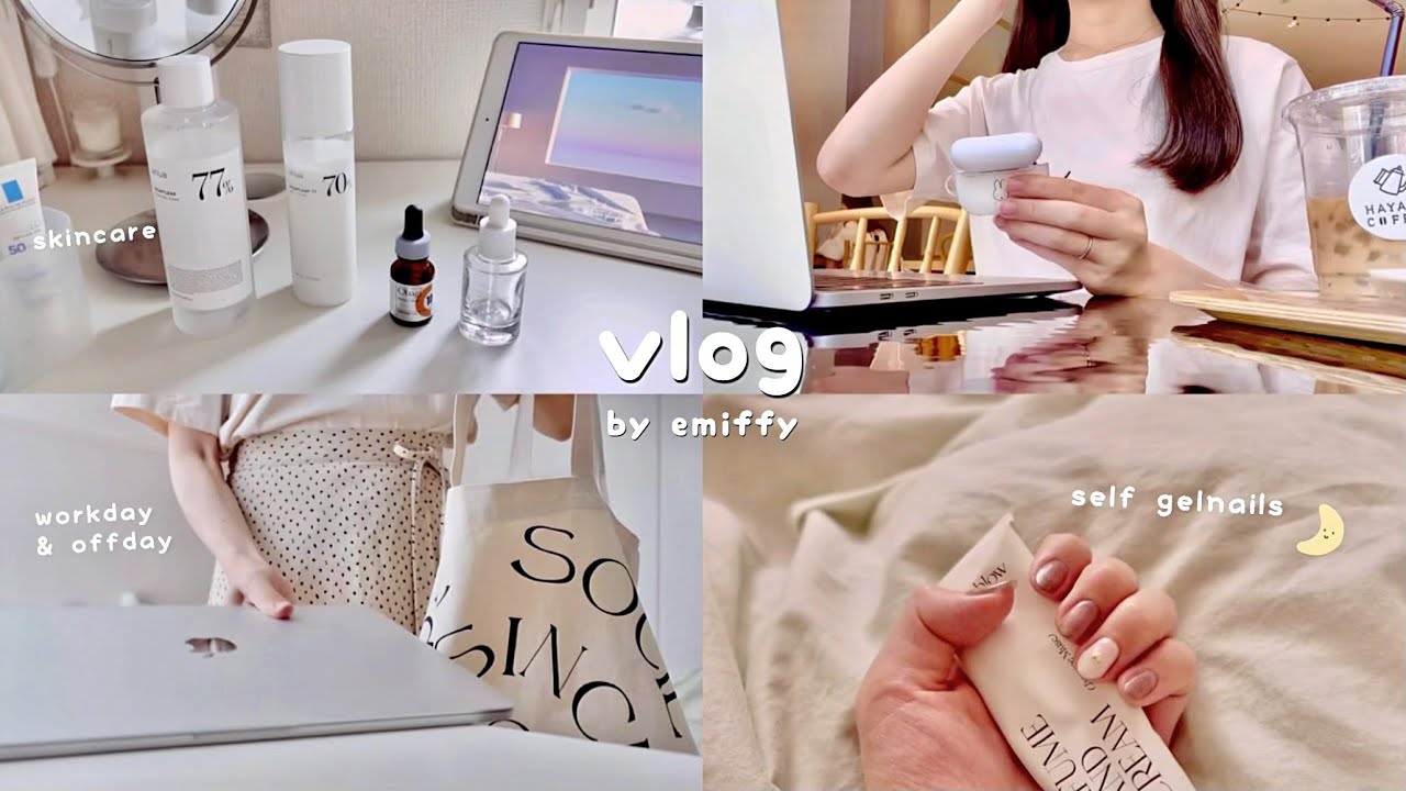 office worker’s busy & having fun daily vlog👩🏻‍💻 cooking, eat well, workout menu🏃‍♀️cafe & gourmet🍴