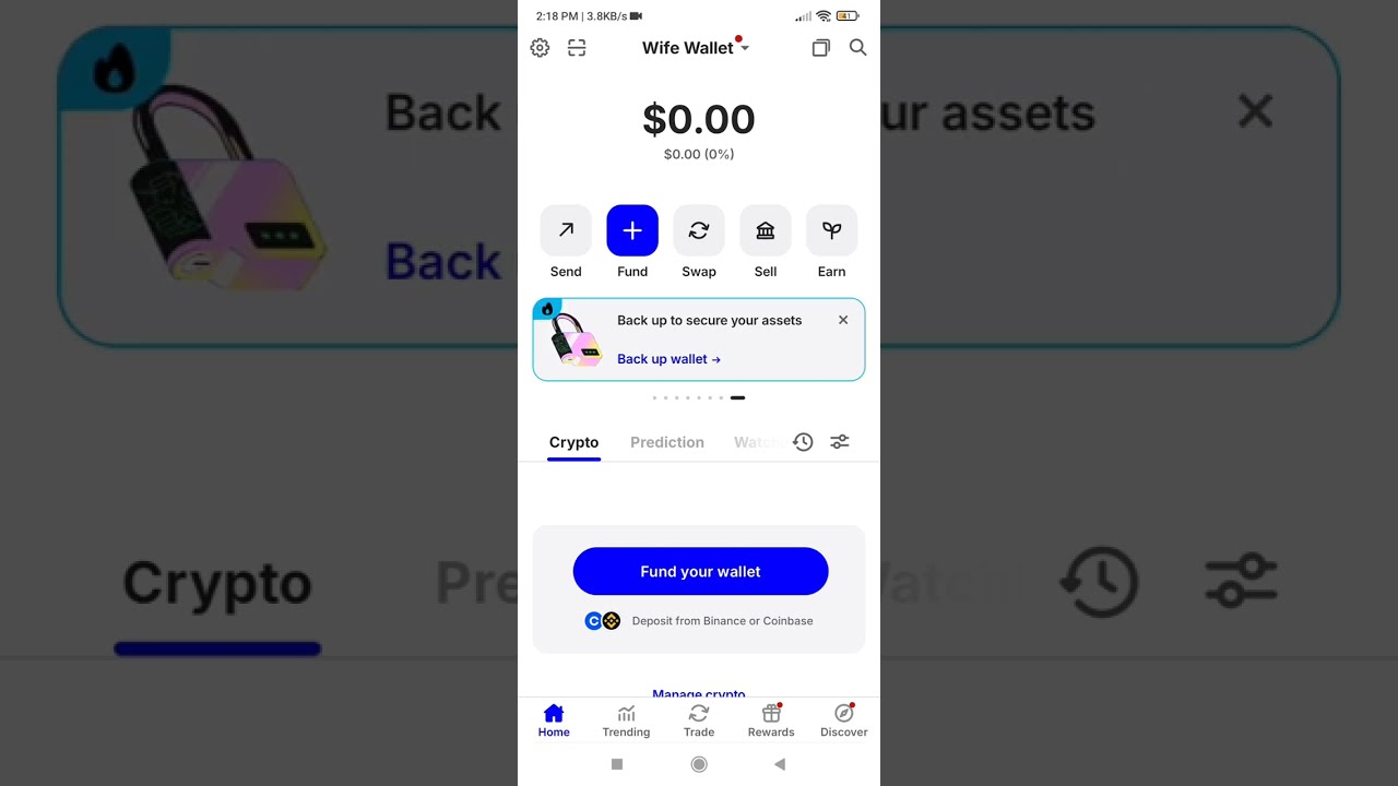 Как создать учетную запись Trust Wallet и сделать резервную копию кошелька (Как скачать и установ...