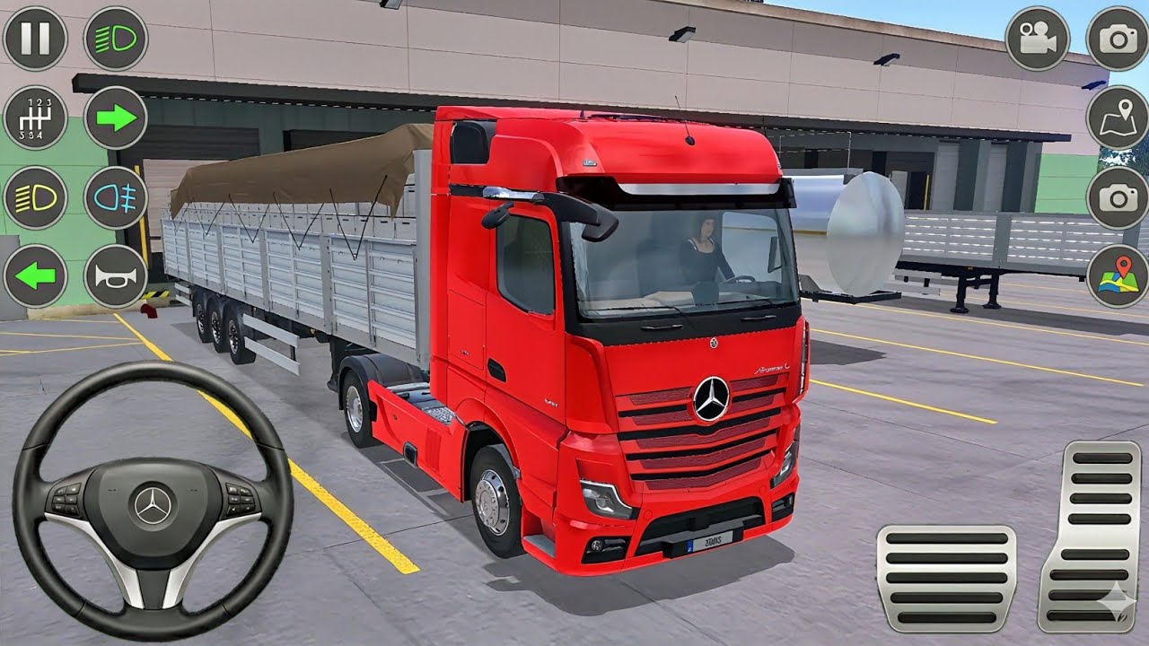 Truck Simulator Ultimate: نقل البضائع بالمقطورة الطويلة – ألعاب الشاحنات