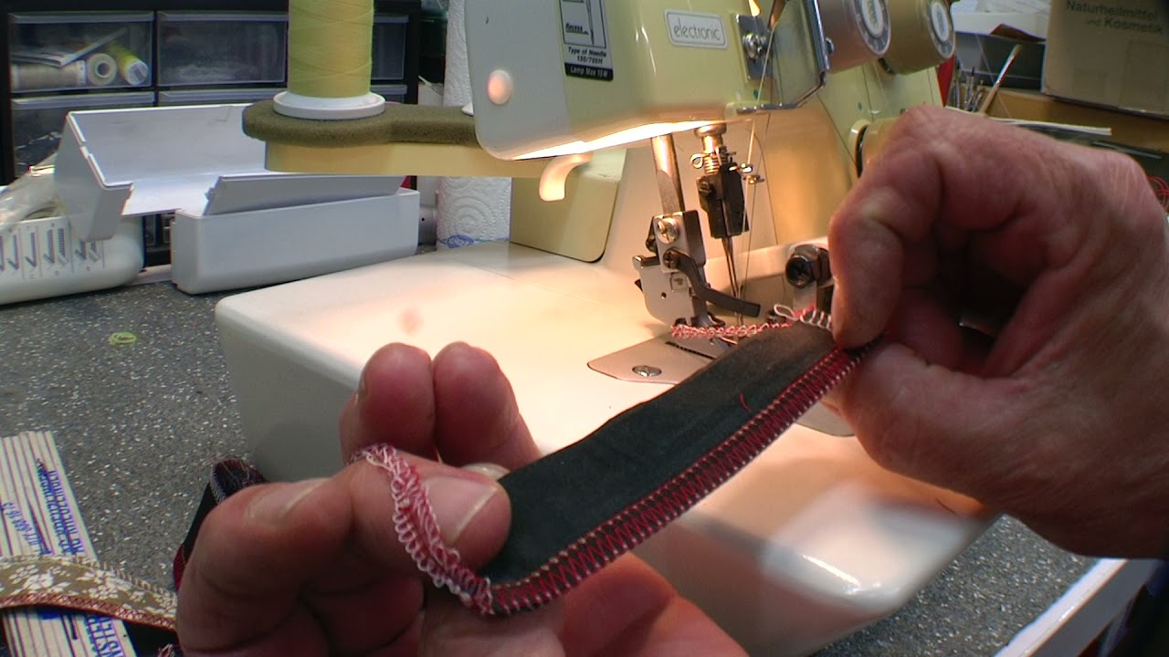 Bernette 334DS Old quality is best quality Overlock seams Various material also leather