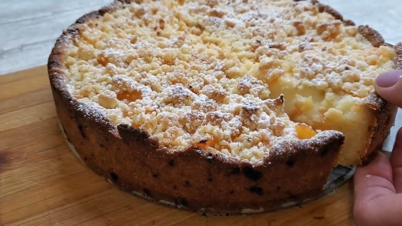 Пирог из айвы и заварного крема ! Быстро и вкусно