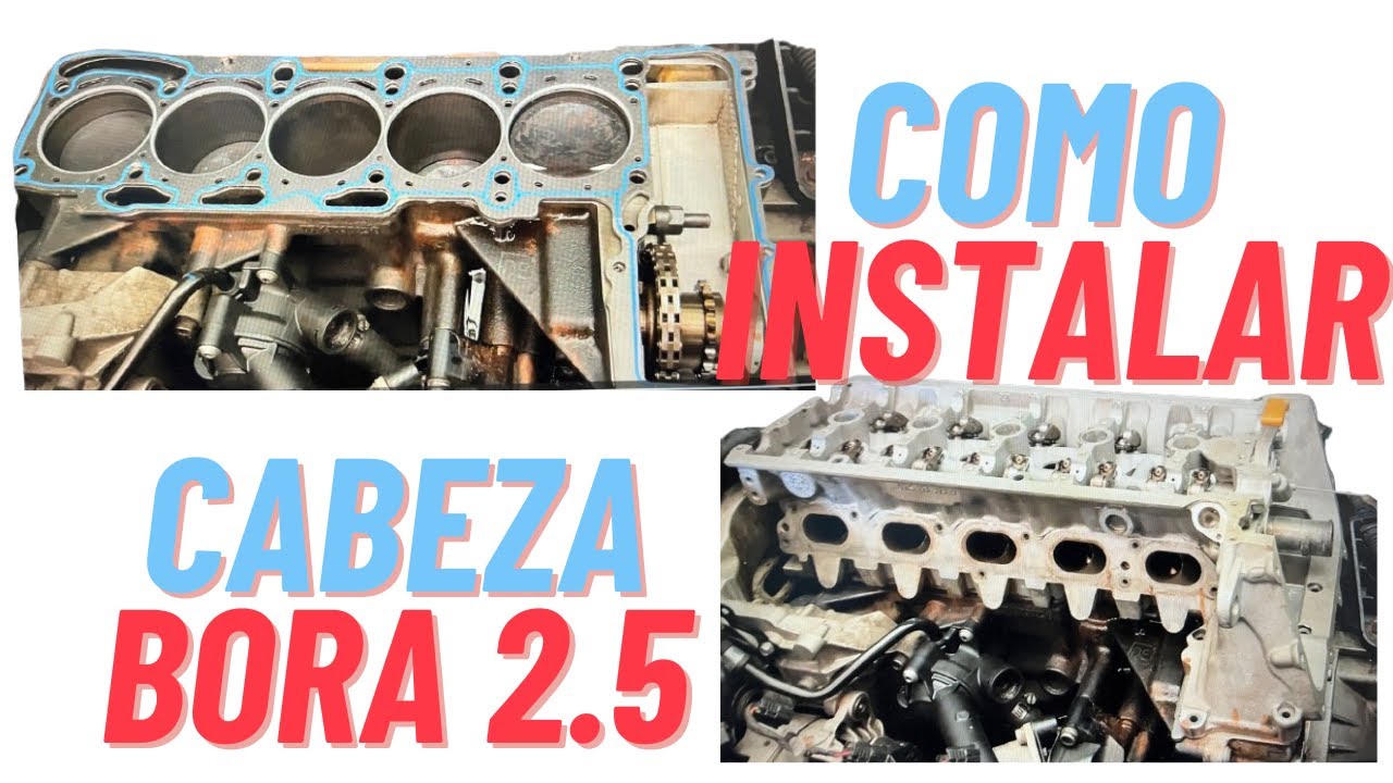 🔥🚗Instalando Cabeza Motor VW Bora 2.5¡¡
