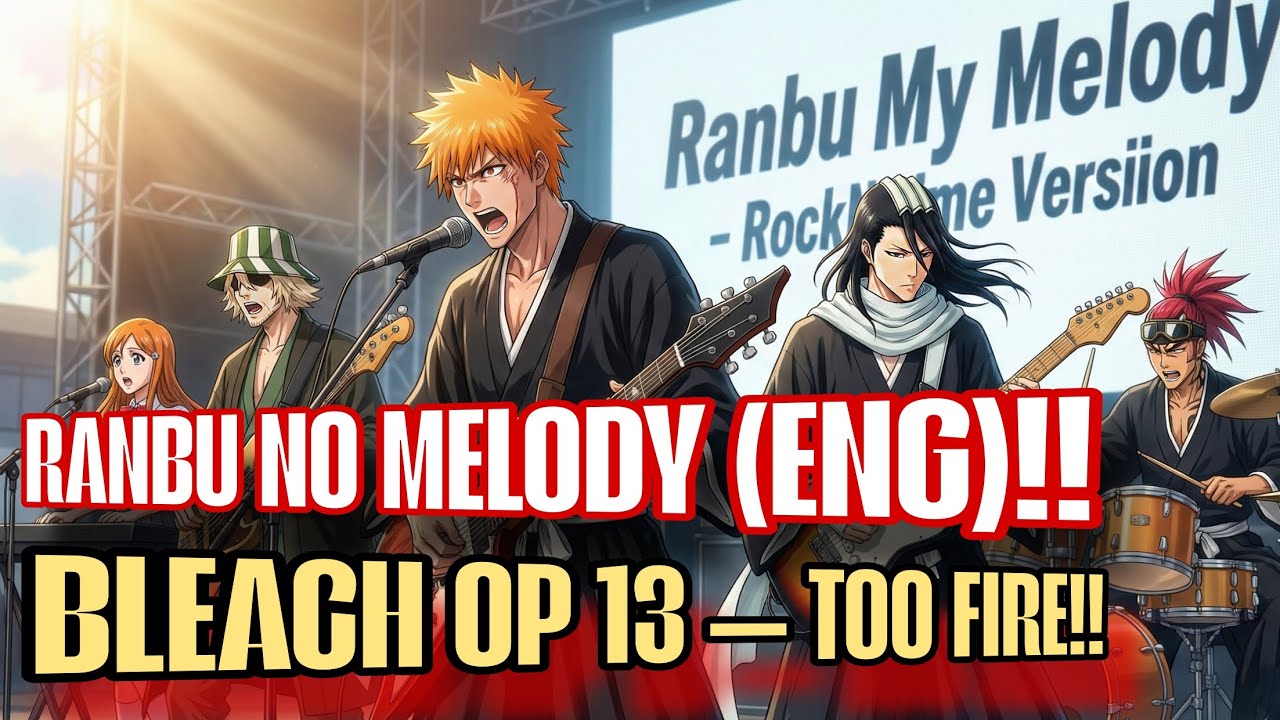 Ranbu no Melody (English Version) – Bleach OP 13 | Cover by RockNime