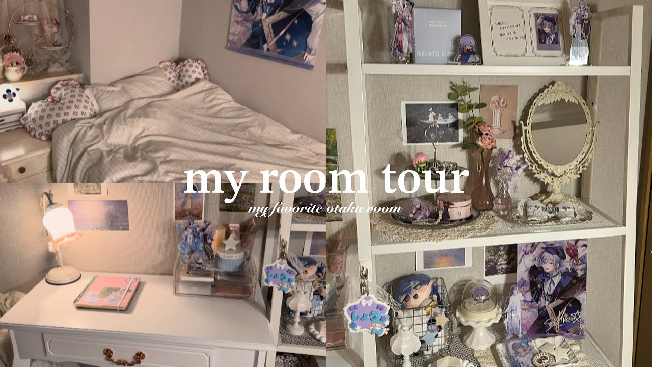 Room tour┊︎高校生オタクのお部屋紹介🪽┊︎推し棚紹介┊︎グッズの飾り方𖤐꙳┊︎お気に入りの雑貨紹介