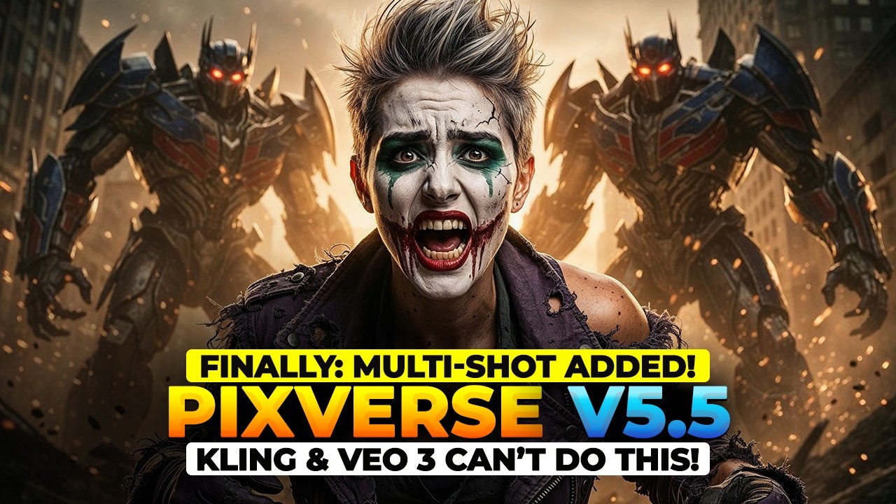 PixVerse V5.5 MULTI-SHOT Is Insane! AI Video/Animation Generator &ndash; Text to Video + Image to Video AI