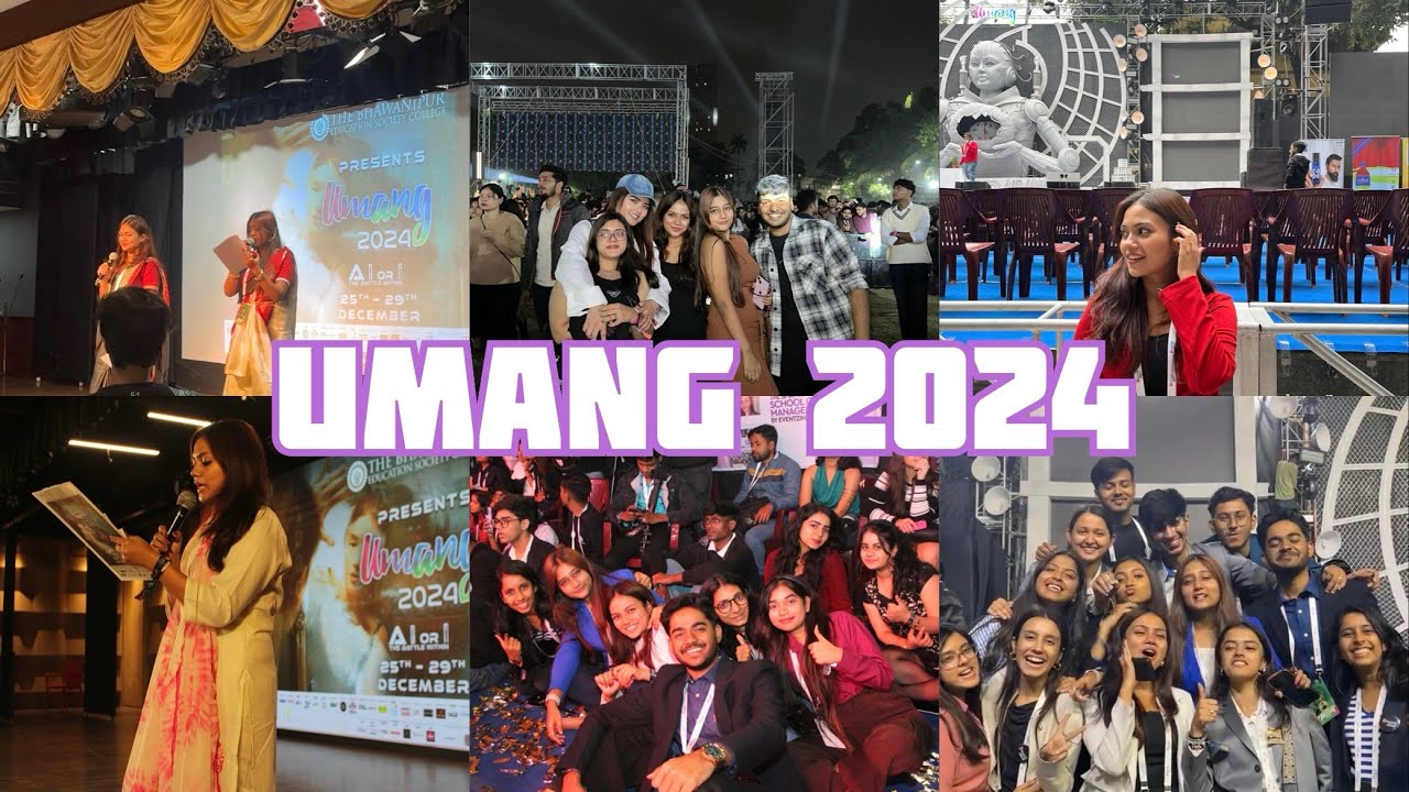 Umang 2024 🥳| Bhawanipur Education Society College|