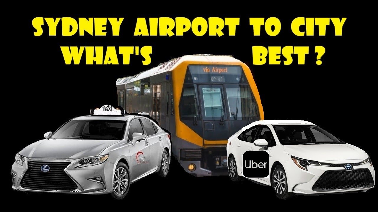 Train vs Uber vs Taxi - Sydney Airport to City. 🗣️
