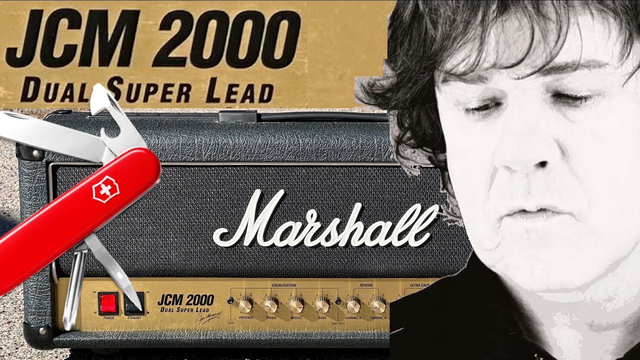 Gary Moore’s JCM2000 is truly one of the MARSHALL CLASSICS!