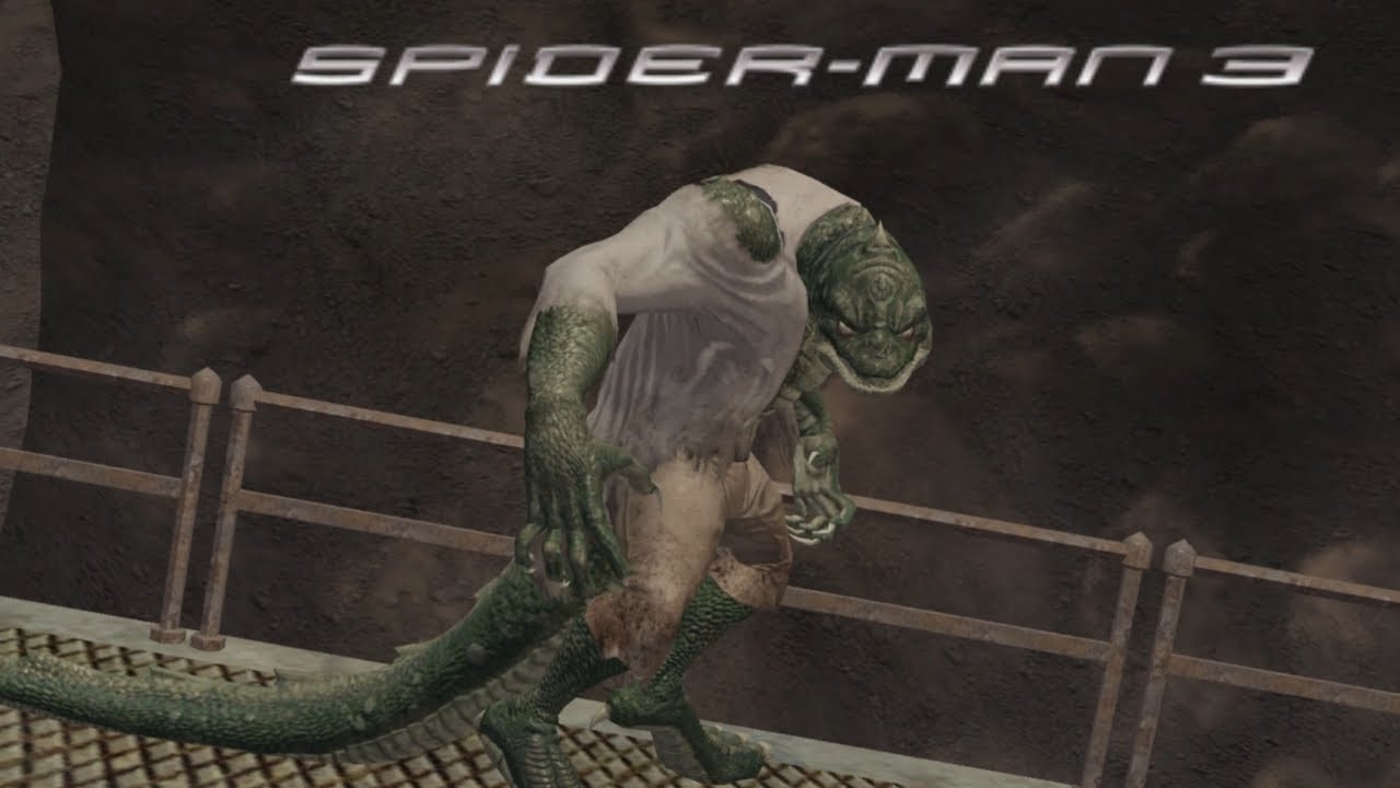 Spider-Man 3 (2007): Lizard Boss Fight