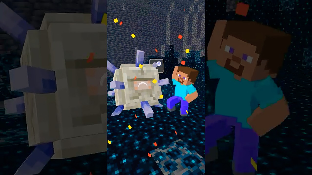 ウォーデン攻略法🥄THE NEW WARDEN STRATEGY!😇 Minecraft Animation