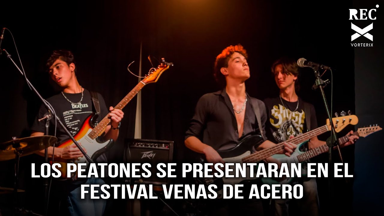 Los peatones se presentaran en el festival venas de acero