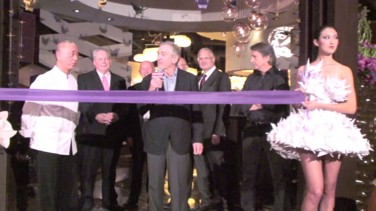 Robert De Niro and Chef Nobu Matsuhisa Open Hotel and Restaurant at Caesars Palace Las Vegas