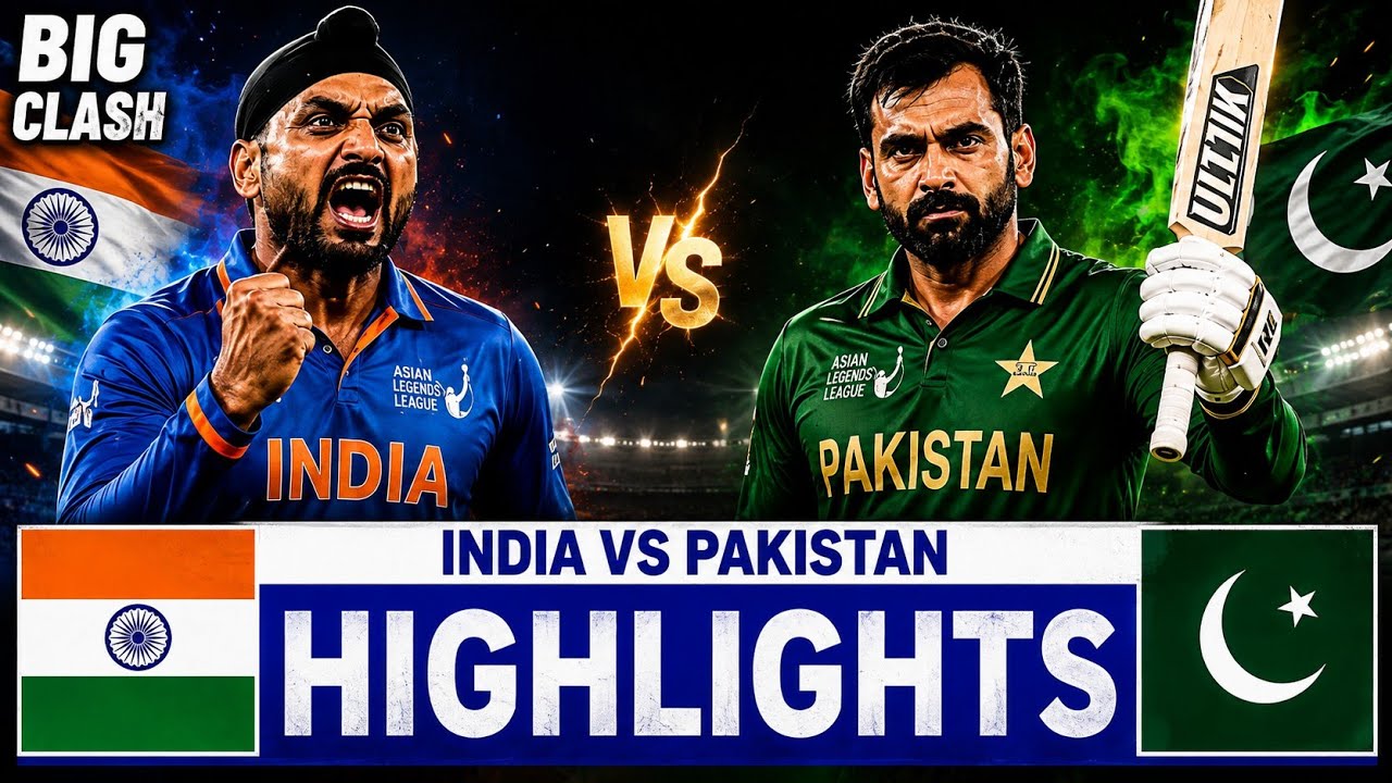 Pakistan Panthers Vs Indian Royals Match Highlights Asia Legend League 2026 |  Pak Vs Ind