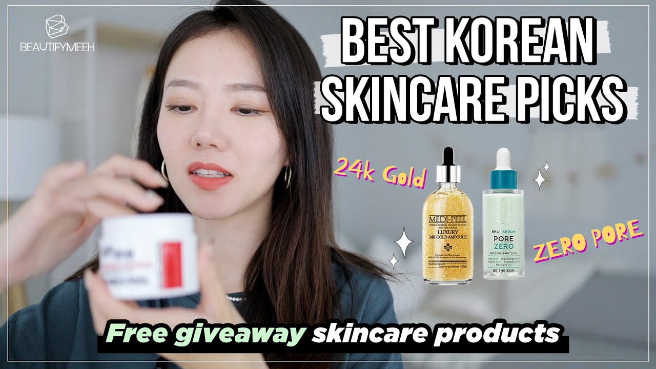 NEW KOREAN SKINCARE I’VE TRIED I 2022 | SEPT FAVORITE + Free HUGE Giveaway