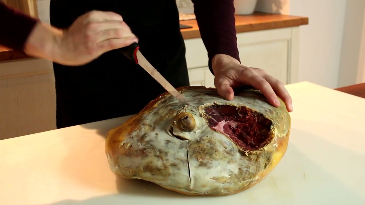 How to Debone Prosciutto at Home | Traditional Slovenian Technique