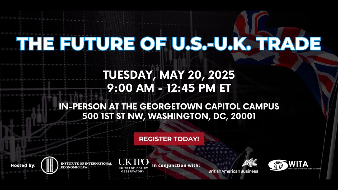 The Future of U.S.-U.K. Trade: A Fireside Chat with Rep. Adrian Smith