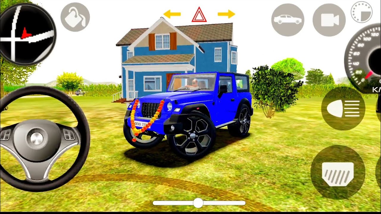 Modified_Thar_Mahindra 😈🔥 Dollar__Remix___⚡Indian_Cars_Simulator_3D_Game_AndroidGameplay #4x4​ 