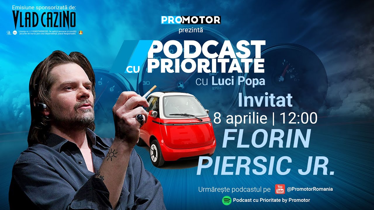 Florin Piersic JR: Cu mașina asta aș face un tur ghidat al TNB | Podcast cu Prioritate #39