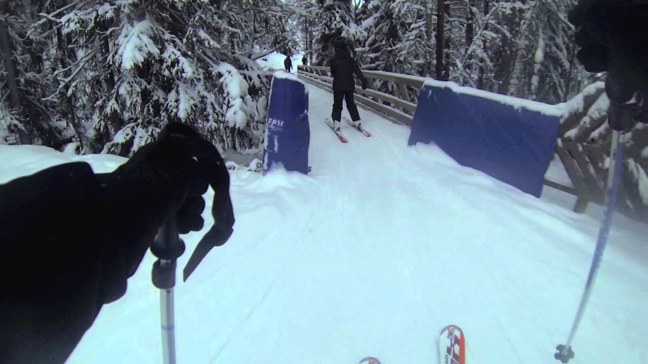 Skiing in Idre Fjäll