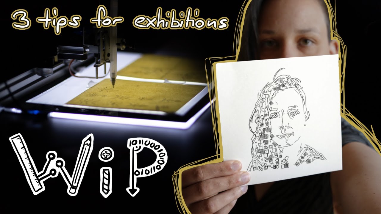 3 tips for your first pen plotter exhibition | KI Festival Heilbronn - WiP67