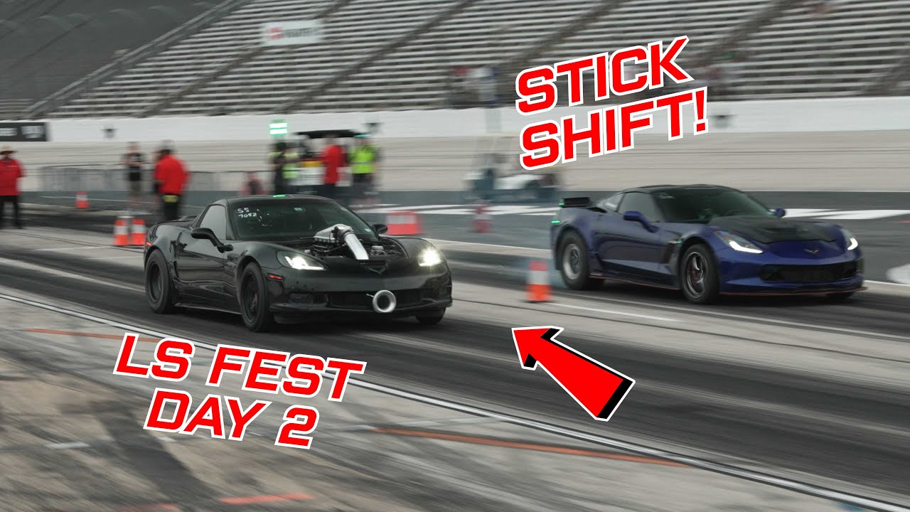 C6Z DOMINATES Stick Shift Class! - Holley LS Fest Texas: Day 2