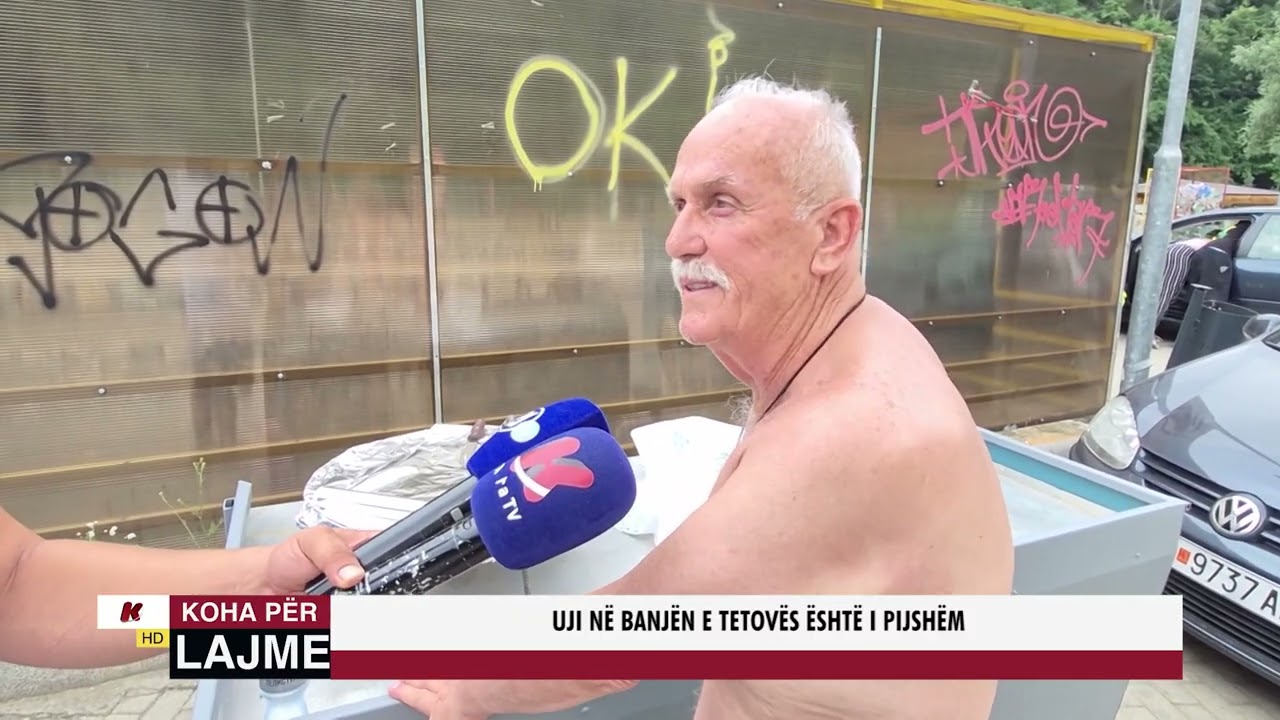 UJI NË BANJËN E TETOVËS ËSHTË I PIJSHËM