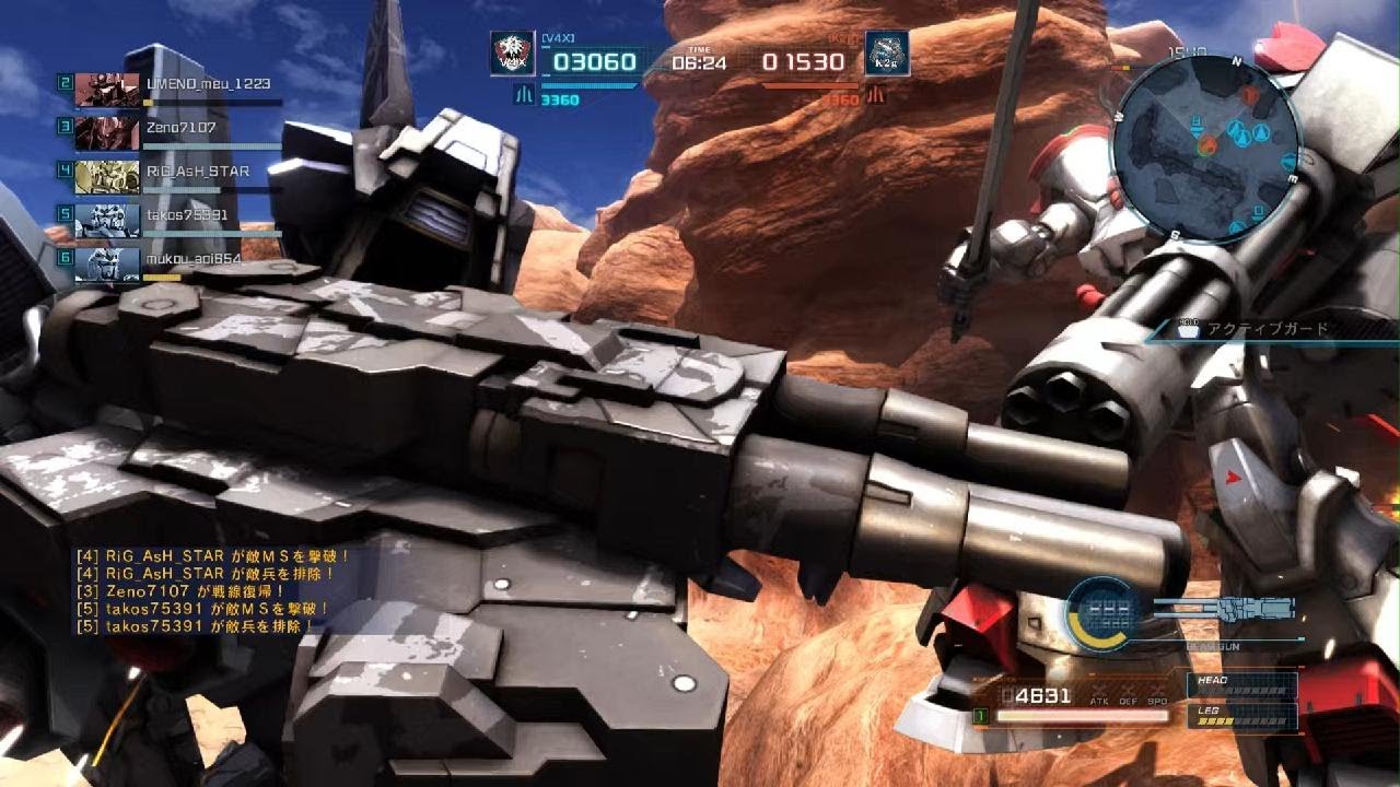 【バトオペ2】燃焼グレ痛すぎ FA・ガンダムMk-II 峡谷 クランマッチ20260207