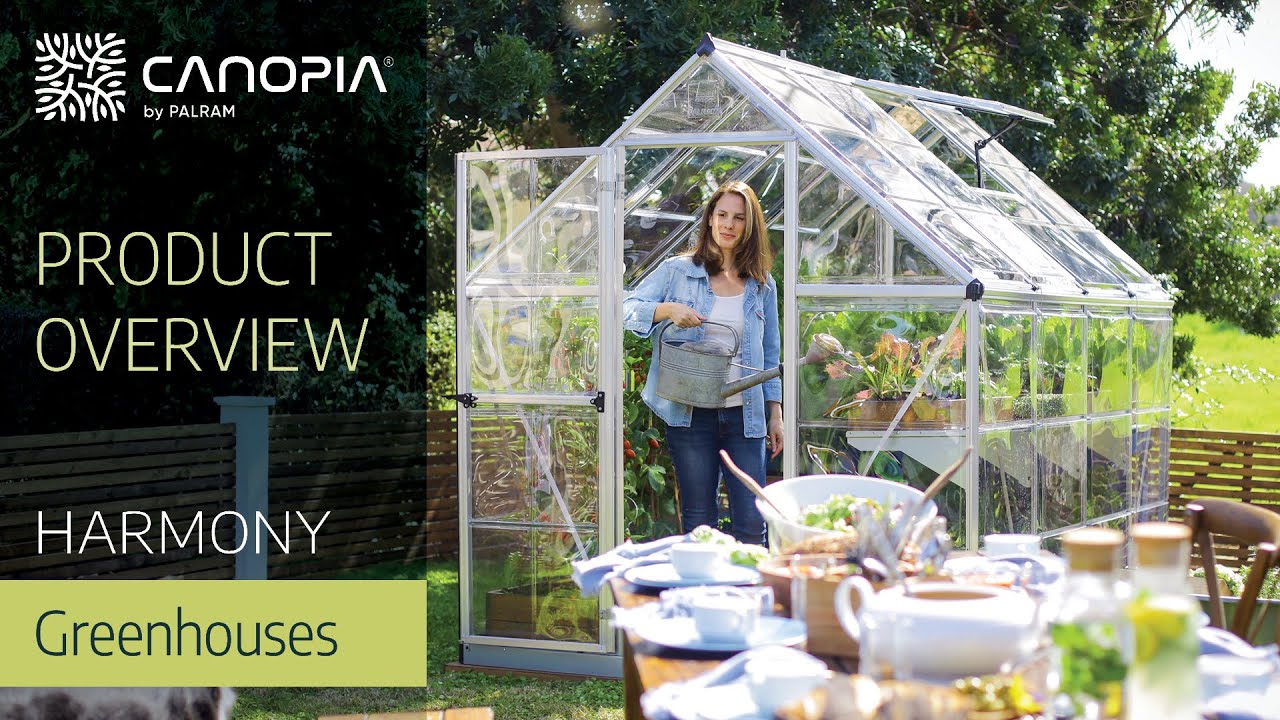 Harmony Polycarbonate Greenhouse Kit | Canopia by Palram