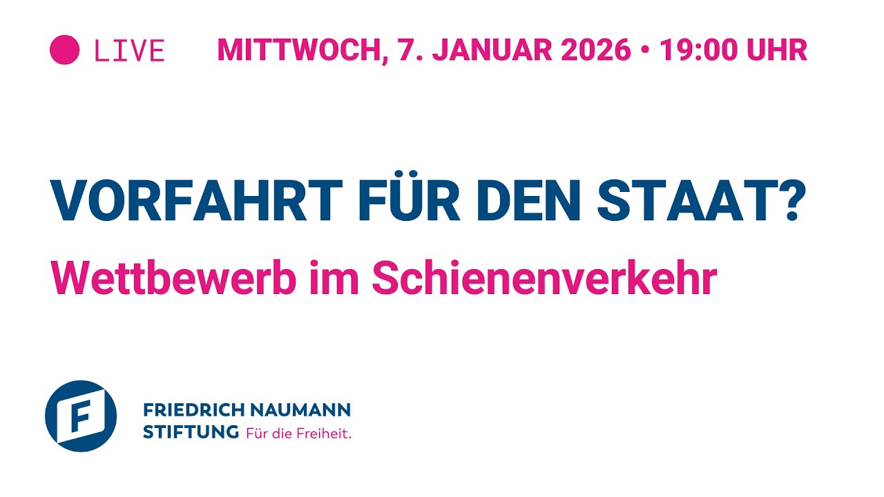 Vorfahrt für den Staat?